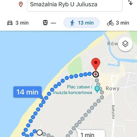 Piaskowe B21 Z Tarasem Na Dachu Rowy (Pomerania)